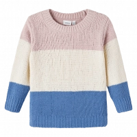 Παιδική μπλούζα name it για κορίτσια tricouerta ροζ πλεκτές μπλούζες ζεστή μοντέρνες μακρυμάνικες ετών online2