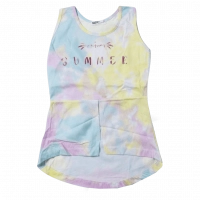 Παιδική μπλούζα NEK για κορίτσια Summer NEK αμάνικες καλοκαιρινές μπλούζες κοριτσίστικες μακό Online
