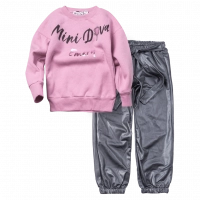 Παιδικό σετ Emery για κορίτσια Mini Diva ροζ σετάκια χειμερινά επώνυμα ετών κολάν online (1)
