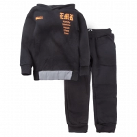 Παιδικό σετ φόρμας Emery για αγόρια Monadical μαύρο ζεστό σχολείο κουκούλα άνετο καθημερινό φούτερ ετών (1)