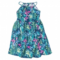 Παιδικό φόρεμα Mayoral για κορίτσια jungle μοντέρνα επώνυμα καλοκαιρινά φορέματα μαυοραλ ετών online