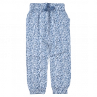 Παιδικό παντελόνι Mayoral για κορίτσια Little flowers μπλε καλοκαιρινή παντελόνα επώνυμη ετών online (1)