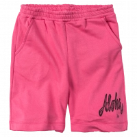 Παιδική βερμούδα NEK για κορίτσια Aloha ροζ καθημερινό άνετο σχολείο καλοκαιρινό ετών (1)