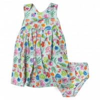 Βρεφικό φόρεμα Mayoral για κορίτσια sea creatures επώνυμα φορέματα για κοριτσάκια ετών
