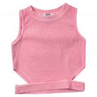 Παιδική μπλούζα Losan για κορίτσια notsorry ροζ μονόχρωμες μπλούζες κροπ κοντές καλοκαιρινές επώνυμες online