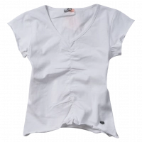 Παιδική μπλούζα Losan για κορίτσια simply you άσπρο μονόχρωμες μπλούζες κοντομάνικες καλοκαιρινές επώνυμες online