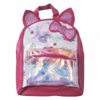 Παιδική τσάντα πλάτης για κορίτσια Mermaid φούξια τσαντούλες για δωράκι μικρές παιδικές (1)