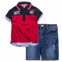 Παιδική μπλούζα New College για αγόρια Academy κόκκινο καθημερινό άνετο polo βόλτα καλοκαιρινό ετών online (1) | Παιδικό σορτς New College για αγόρια Motospeed τζιν άνετο καλοκαιρινό casual ετών (8) 