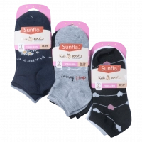 3 παιδικές κάλτσες για κορίτσια tobillero2 διάφορα χρώματα πακέτα κάλτσες οικονομικές βαμβακερές για παιδάκια νούμερο (1)