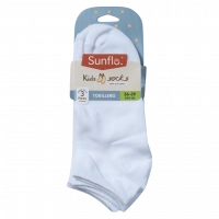 3 παιδικές κάλτσες κοντές softer άσπρο πακέτα κάλτσες οικονομικές βαμβακερές για παιδάκια νούμερο