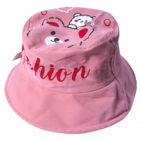 Παιδικό καπέλο bucket για κορίτσια fashion ροζ μοντέρνα καπελάκια για αγοράκια στρογγυλά ετών online