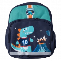 Παιδική τσάντα πλάτης για αγόρια Dino boom μπλε backpack τσαντούλες αγορίστικες μικρές μοντέρνες