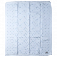 Βρεφική κουβέρτα για αγοράκια Butterfly Μπλε online αγκαλιάς για δώρο νεογέννητα μωράκια (1)
