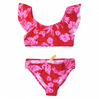 Παιδικό μαγιό bikini Losan για κορίτσια 60s spirit φούξια σετ μαγιό μοντέρνα floral κοριτσάκια online