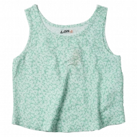 Παιδική μπλούζα Losan για κορίτσια summer fields πράσινο μοντέρνα κοριτσάκια
