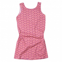 Παιδικό φόρεμα Losan για κορίτσια sixties hears ροζ μπλούζες αμάνικες καλοκαιρινές μοντέρνες κοριτσίστικες ετών (1)