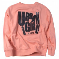 Παιδική μπλούζα Losan για κορίτσια Urban girl σομόν καθημερινές ετών χειμερινές επώνυμες online (1)
