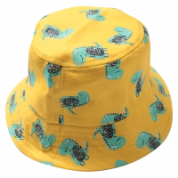 Παιδικό Bucket καπέλο για αγόρια Dinosaur Little πορτοκαλί καλοκαιρινό για παραλία για βόλτα μοντέρνο ετών online (3)