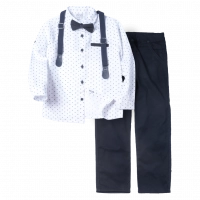 Παιδικό σετ για αγόρια Ken άσπρο καλό ντύσιμο casual εποχιακό ετών online (1)