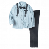 Παιδικό σετ με πουκάμισο για αγόρια Wails βεραμάν