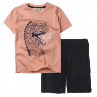 Παιδική μπλούζα New College για αγόρια dino rex πορτοκαλί κοντομάνικες μπλούζες tshirt καλοκαιρινά δεινόσαυρους μοντένα ετών | Παιδική βερμούδα Online για αγόρια Protem μαύρο καλοκαιρινές βερμούδες αγορίστικες σορτσάκια οικονομικά ελληνικά ετών 