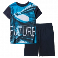 Παιδική μπλούζα New College για αγόρια Future Μπλε καλοκαιρινές μοντέρνες ποιοτικές μπλούζες online | Παιδική βερμούδα Online για αγόρια Protem μπλε καλοκαιρινές βερμούδες αγορίστικες σορτσάκια οικονομικά ελληνικά ετών 