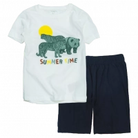 Παιδική μπλούζα Name it για αγόρια Summertime άσπρο αγορίστικες μπλούζες καλοκαιρινές tshirt επώνυμα online | Παιδική βερμούδα Online για αγόρια Protem μπλε καλοκαιρινές βερμούδες αγορίστικες σορτσάκια οικονομικά ελληνικά ετών 