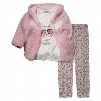 Παιδικό σετ Εβίτα για κορίτσια Be Wild ροζ χειμωνιάτικο γούνα βόλτα οικονομικό ετών online