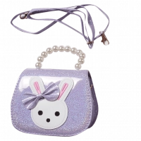 Παιδική τσάντα για κορίτσια Bunny μωβ