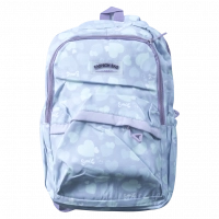 Παιδική τσάντα πλάτης για κορίτσια Smile Heart μωβ σχολείο πλάτης μοντέρνα καθημερινή ετών online  (1)