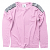 Παιδική μπλούζα Serafino για κορίτσια Pop One ροζ 