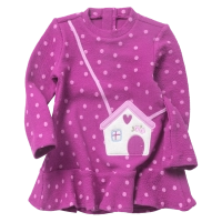 Βρεφικό φόρεμα Mayoral για κορίτσια Little House φούξια μοντέρνο κοριτσίστικο επώνυμο φόρεμα μηνών online
