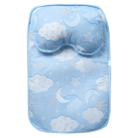 Bρεφική αλλαξιέρα Online για αγόρια Clouds γαλάζιο 38x60 αγορίστικη διπλωτή για βόλτα μηνών online (1)