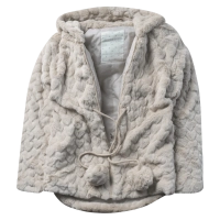 Παιδικό μπουφάν ΕΒΙΤΑ για κορίτσια Argo μπεζ χειμωνιάτικο ζεστό άνετο γούνα βόλτα ετών casual onine (1)