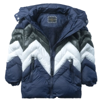 Παιδικό μπουφάν για αγόρια Hashtag snow μπλε χειμερινά  με γούνα ζεστά αγορίστικα μοντέρνα ετών (1)