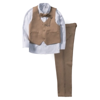 Παιδικό κοστούμι με γιλέκο για αγόρια Mayaguez της άμμου 6-9