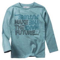 Παιδική μπλούζα Minoti για αγόρια  make the future μπλε