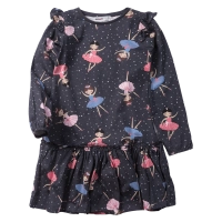 Παιδικό φόρεμα Minoti για κορίτσια Balarine Μπλε