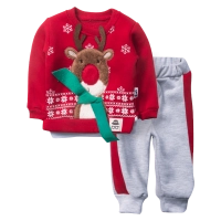 Παιδικό χριστουγεννιάτικο σετ Roudolf κόκκινο για τις γιορτές για δώρακι ζεστά ετων online (1)
