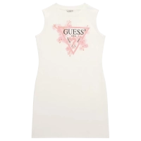 Παιδικό φόρεμα GUESS για κορίτσια Blossom άσπρο 