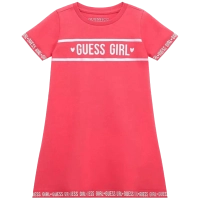Παιδικό φόρεμα Guess G-Girl φούξια μοντέρνο επώνυμο κοριτσίστκο φόρεμα άνετο ετών online (2)