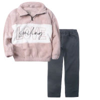 Παιδική μπλούζα Εβίτα για κορίτσια Snifing ροζ καθημερινές χειμερινές ετών φούτερ online  (1) | Παιδικό κολάν Emery για κορίτσια Stacy μαύρο σχολείο χειμωνιάτικο άνετο ζεστό καθημερινό ετών online  (1) 