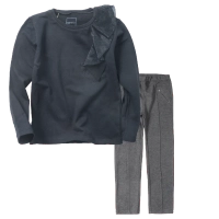 Παιδική μπλούζα Εβίτα για κορίτσια Lilith μαύρο casual online βόλτα ετών χειμωνιάτικη ζεστή άνετη βόλτα  (1) | Παιδικό κολάν Mayoral για κορίτστια Grey Skies γκρί άνετο καθημερινό ελαστικό βόλτα ετών online1 