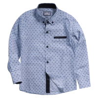 Παιδικό πουκάμισο για αγόρια  Castiel άσπρο 1-4 γιακάς καλό  επίσημο εκδηλώσεις ετών online (4)