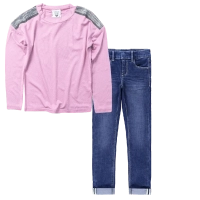 Παιδική μπλούζα Serafino για κορίτσια Pop One ροζ  online casual σχολείο βόλτα ανοιξιάτικη φθινοπωρινή άνετη σχολείο ετών  (1) |  