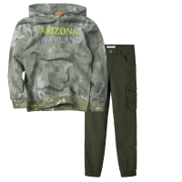 Παιδική μπλούζα Losan για αγόρια Arizona λαδί φούτερ μπλούζες με κουκούλα hoodie παιδικά ετών | Παιδικό παντελόνι  Name It για αγόρια Cargo λαδί εποχιακά ετών επώνυμα online (1) 