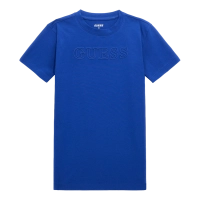 Παιδική μπλούζα Guess για αγόρια Armor μπλε επώνυμη καλοκαιρινή μακό άνετη ετών online (1)