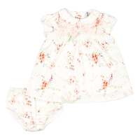 Βρεφικό φόρμεα Losan για κορίτσια Blossom μπεζ μωρό βόλτα καλό με βρακάκι επώνυμο καλοκαιρινό μηνών online (2)