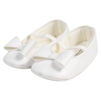Βρεφικά παπούτσια για κορίτσια little bow άσπρο παπουτσάκια αγκαλιάς για μωράκια μαλακά μηνών online