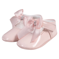 Βρεφικά παπούτσια για κορίτσια mini princess  ροζ παπουτσάκια αγκαλιάς για μωράκια μαλακά μηνών online